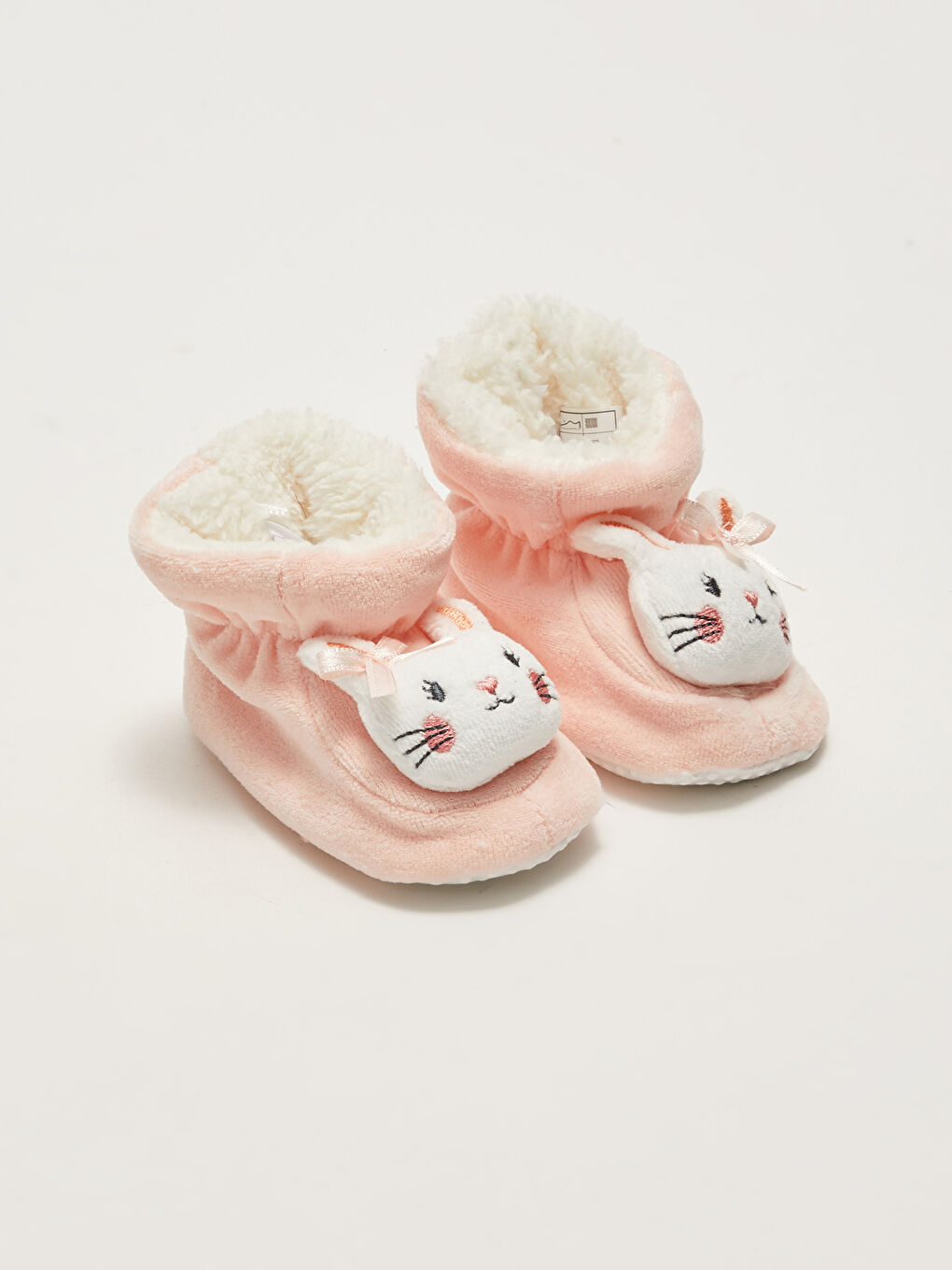 Botte de Maison pour Bébé Fille Avant-Trotteur avec Détail Brodé et Appliqué