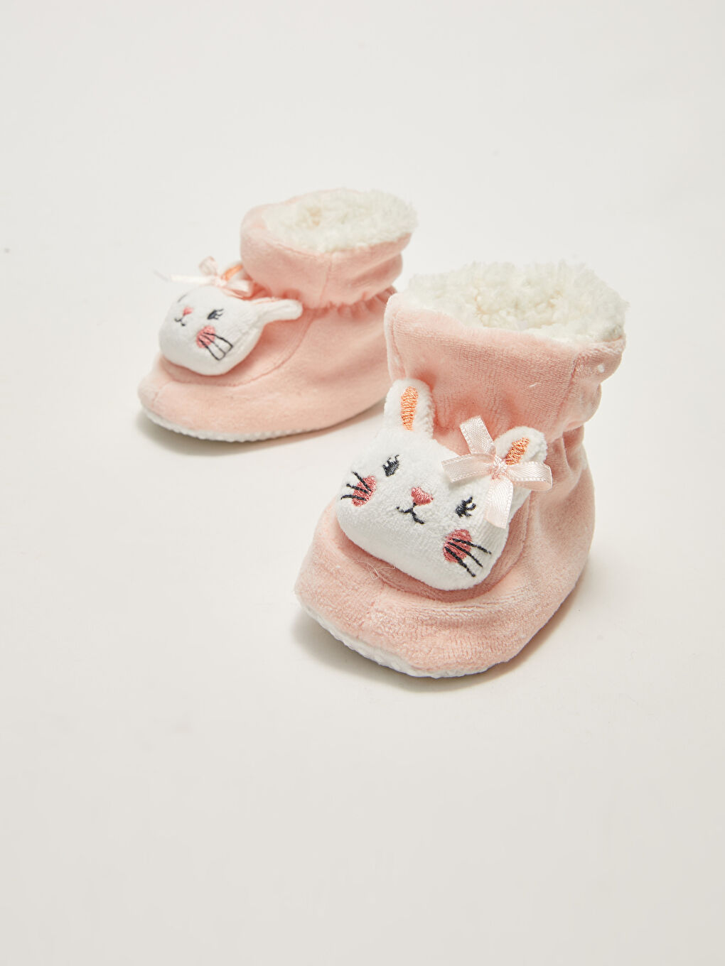 Botte de Maison pour Bébé Fille Avant-Trotteur avec Détail Brodé et Appliqué-2