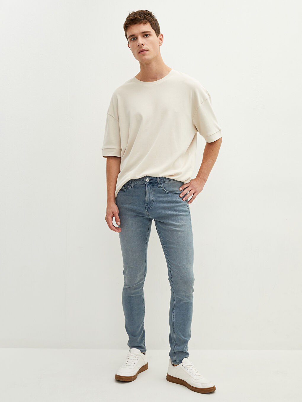 Muške farmerke - 760 skinny fit -W15644Z8-GRD