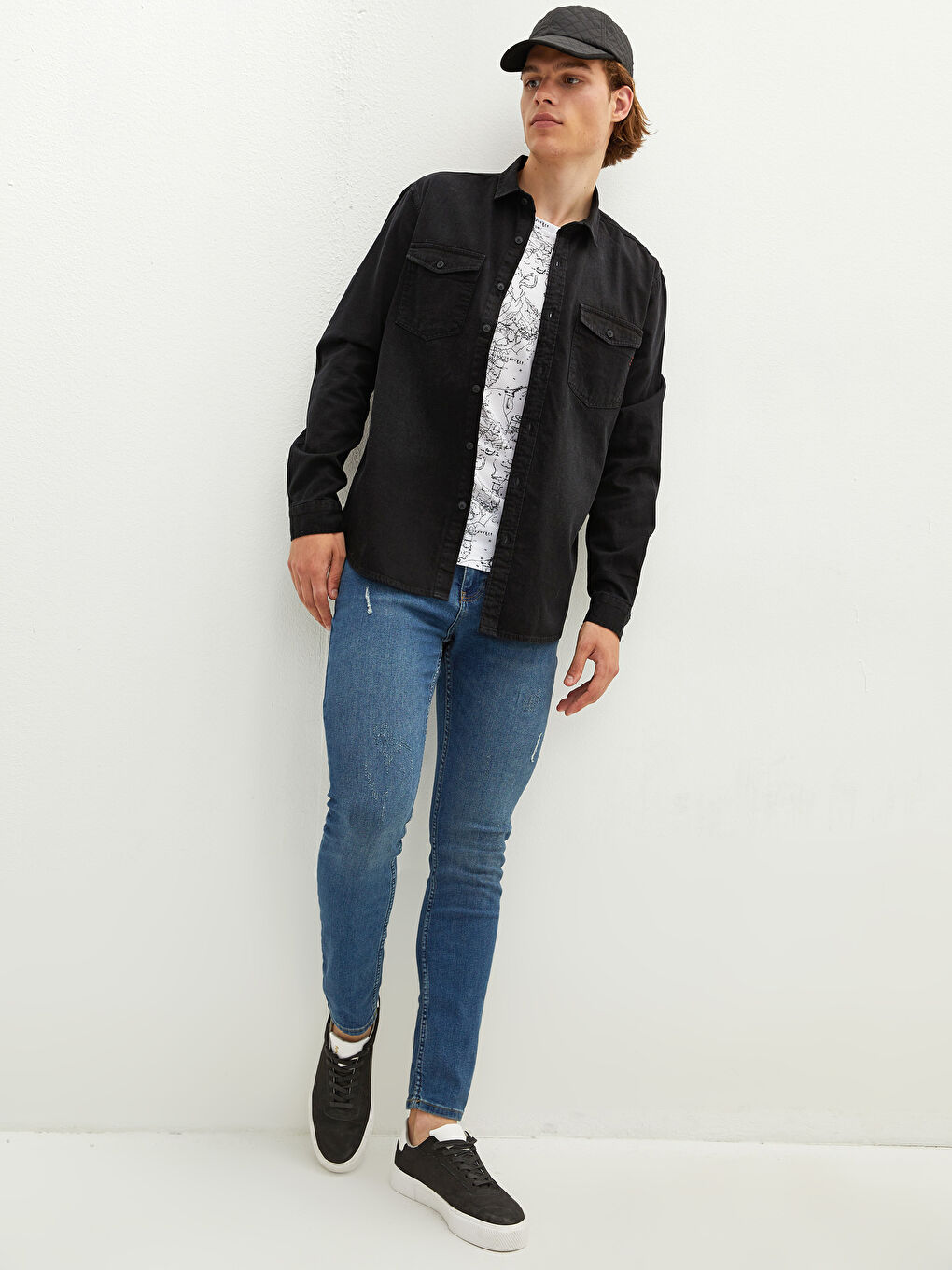 İndigo 760 Skinny Fit Erkek Jean Pantolon-1