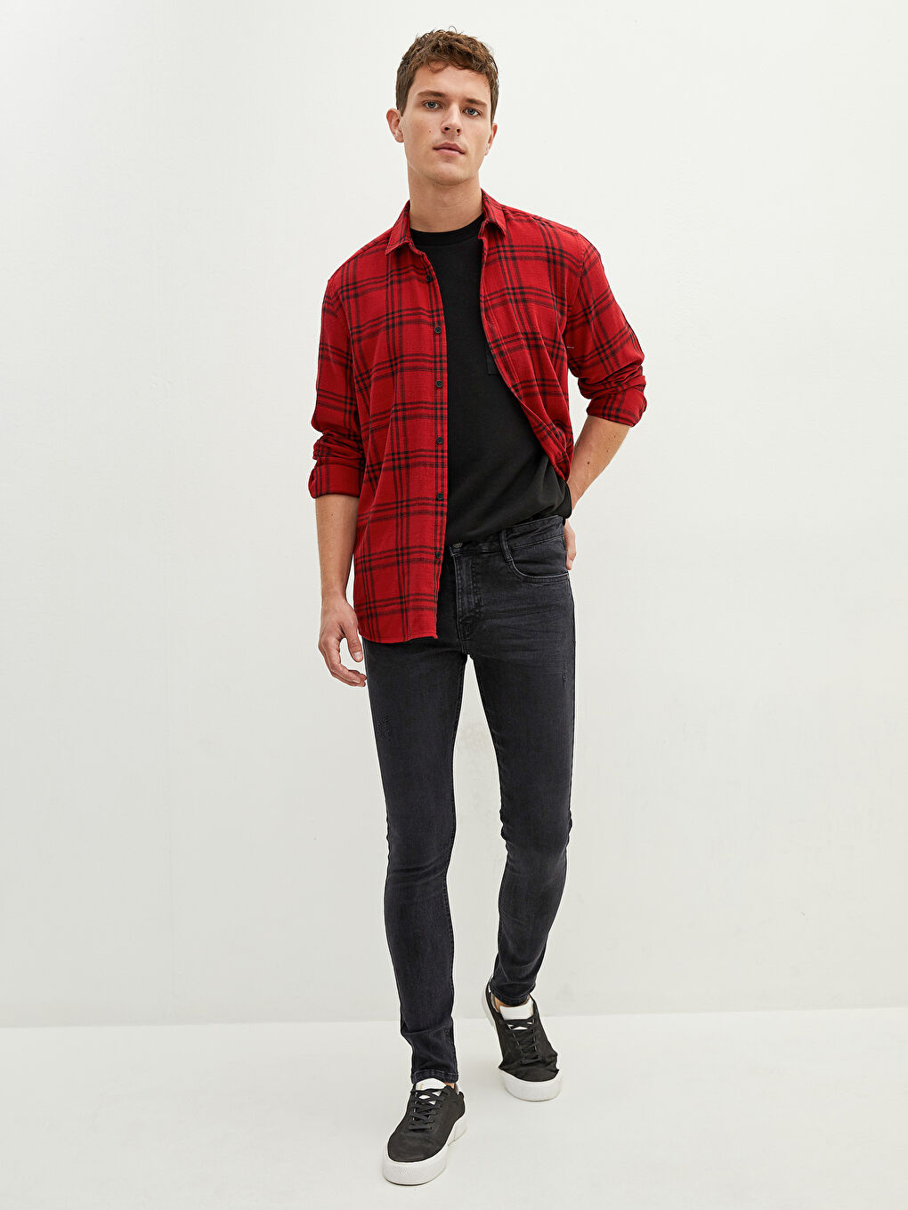 770 super skinny fit farmerke -W15659Z8-326