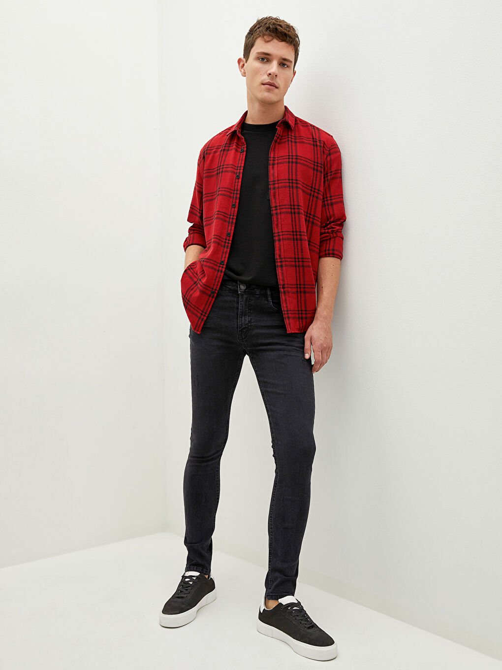 770 super skinny fit farmerke -W15659Z8-326