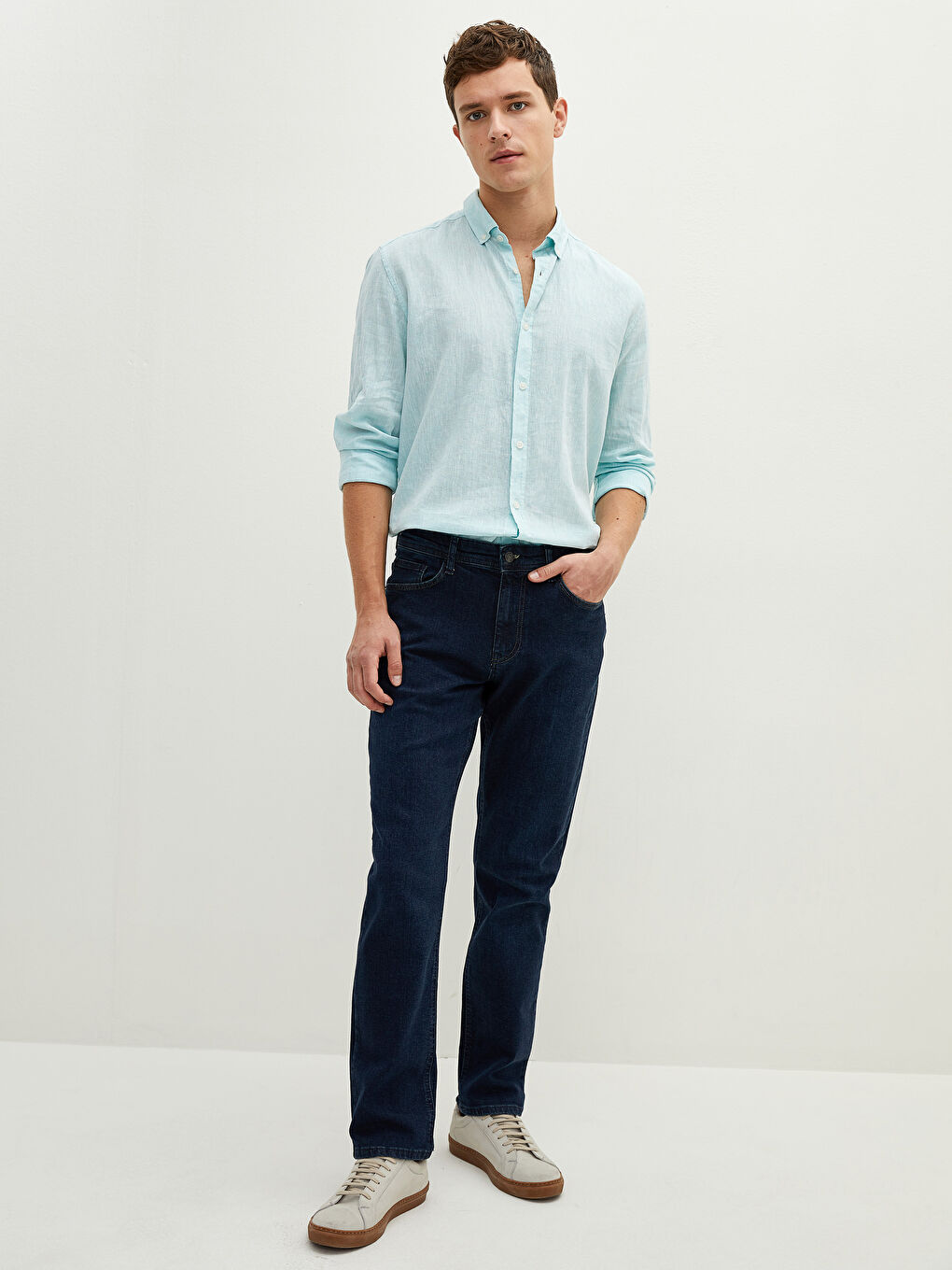 LCW Jeans 779 Редовен Фит Дънки за мъже -W15673Z8-309