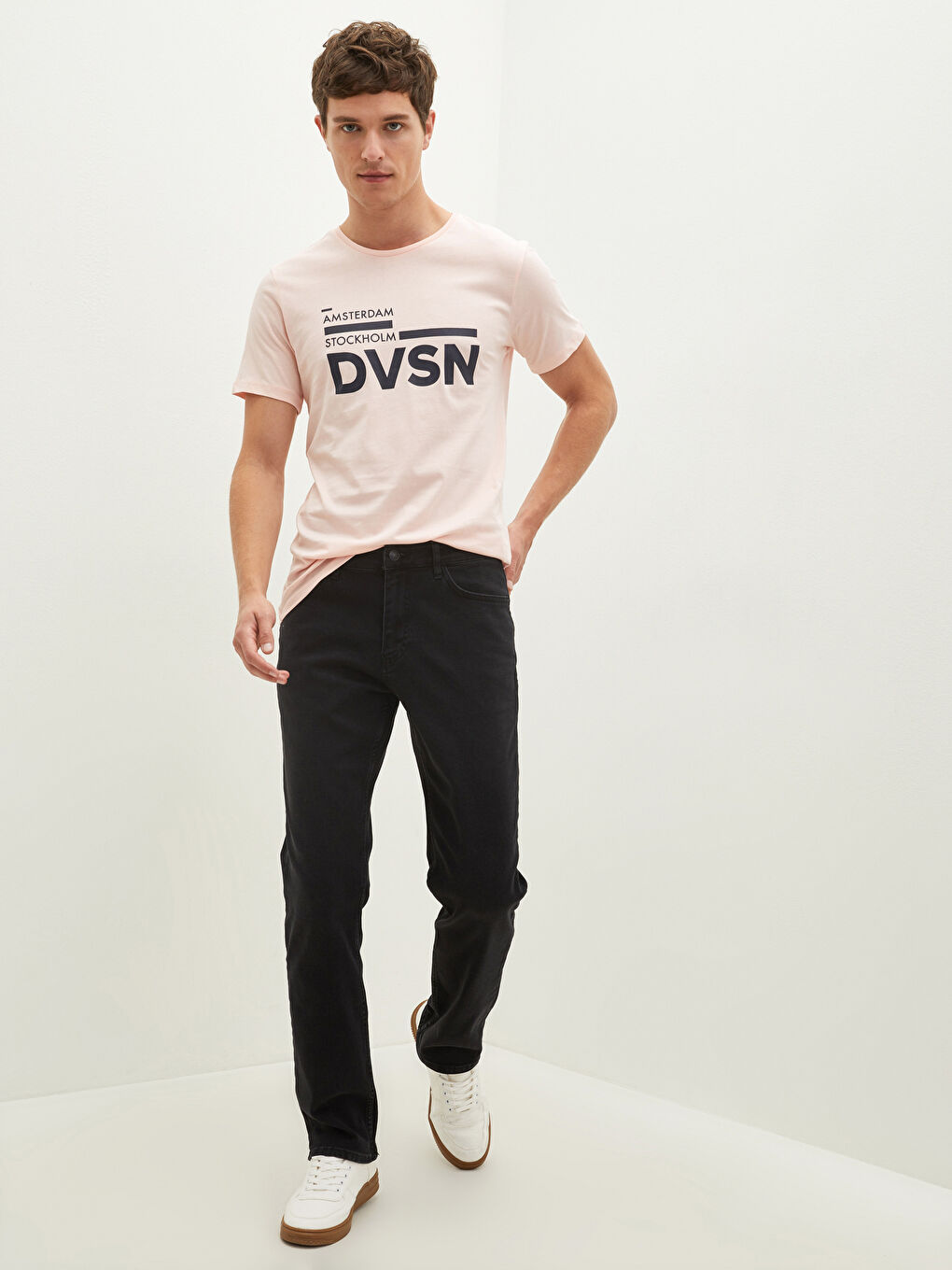 Siyah 779 Regular Fit Erkek Jean Pantolon-1