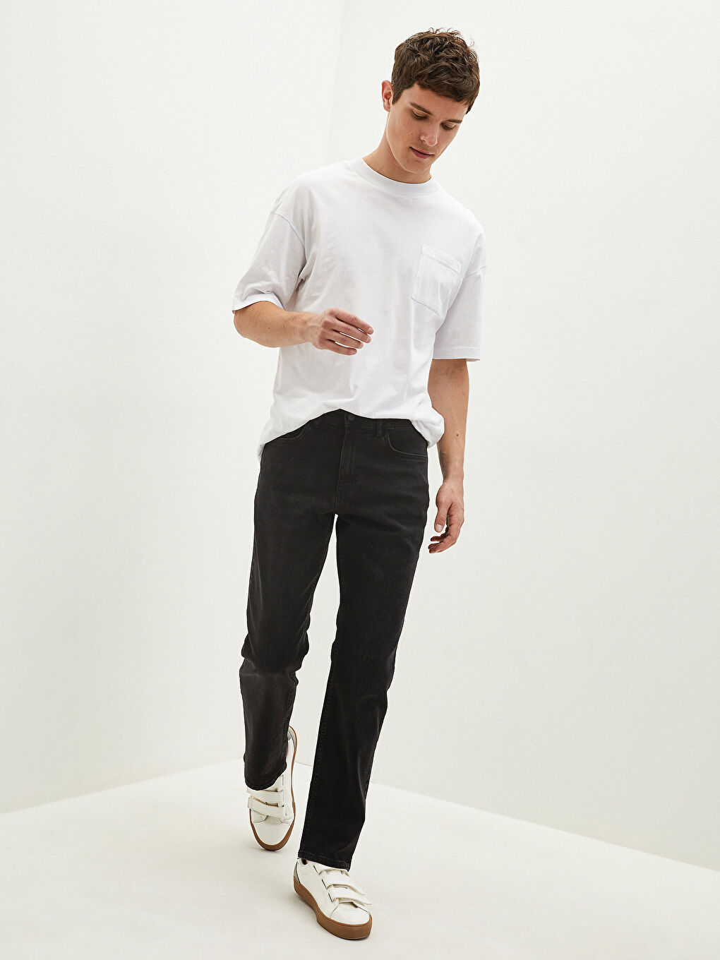 LCW Jeans 790 Свободна кройка Дънки за мъже -W15690Z8-326