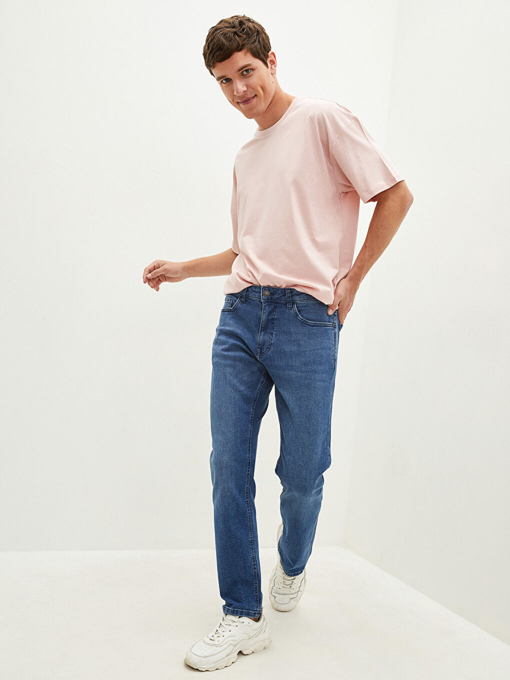LCW Jeans 779 Редовен Фит Дънки за мъже -W15723Z8-H45