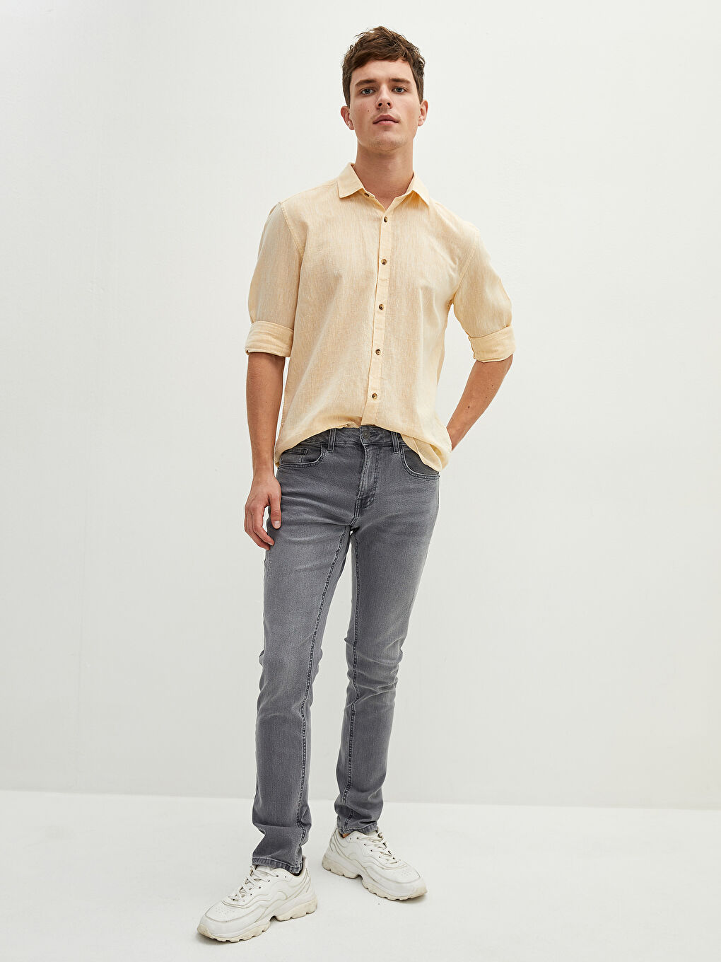 LCW Jeans 750 Slim Fit Herren Jeans -W15743Z8-GRD