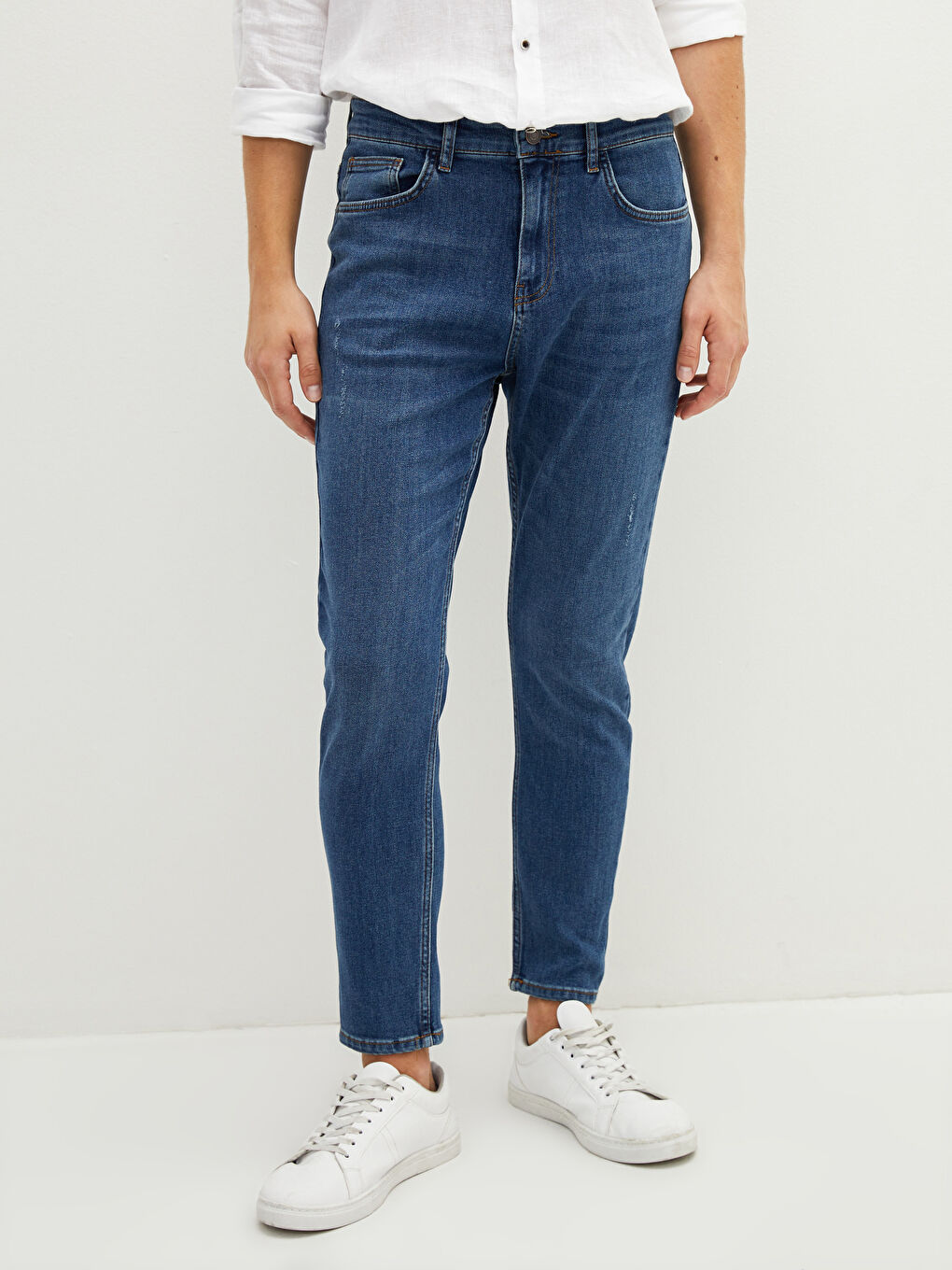 İndigo 730 Havuç Kalıp Erkek Jean Pantolon-3