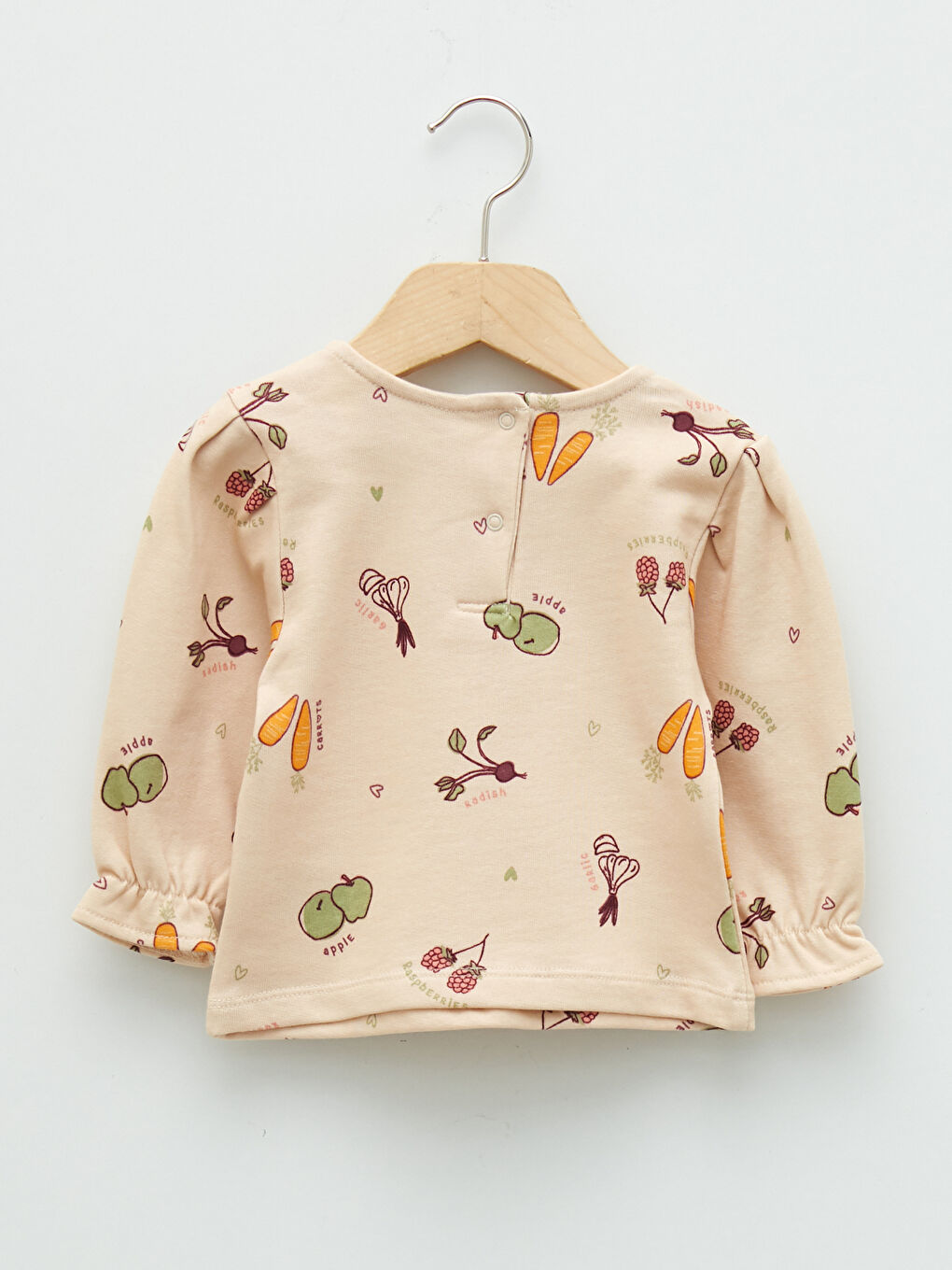 LCW baby Rundhalsausschnitt Langarm Bedrucktes Baumwolle Baby Mädchen Sweatshirt 2er-Pack -W15761Z1-RQ9