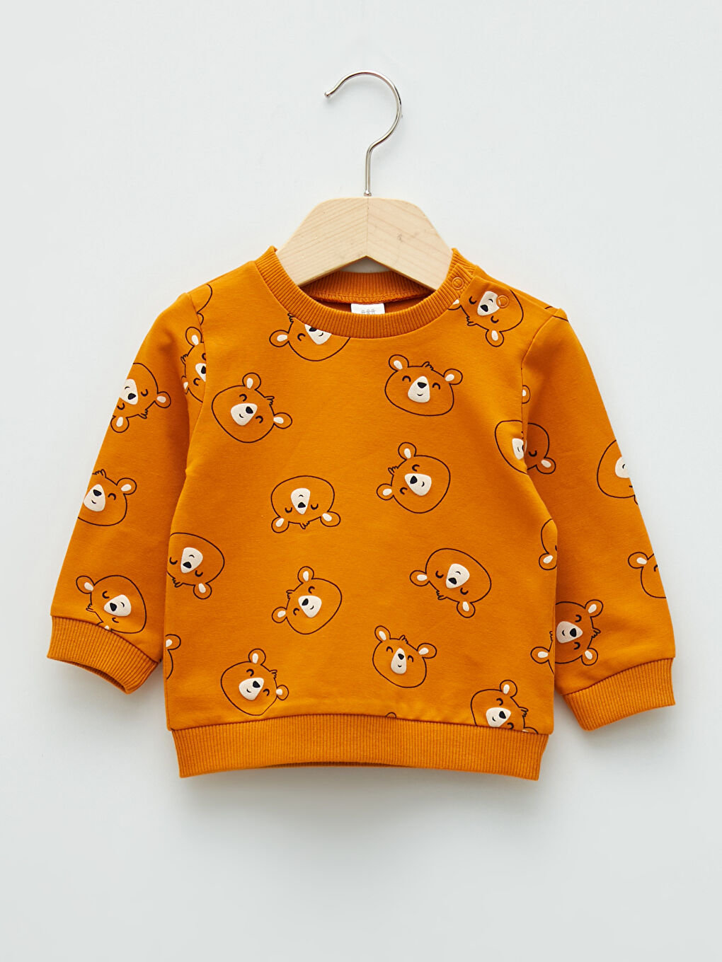 Crew Neck Long Sleeve Printed Baby Boy Sweatshirt 2-Pack-3