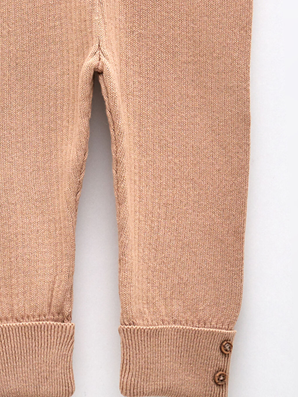 Donji deo trenerke od trikotaže sa rebrastim strukom - Osnovni model za bebe dečake-2