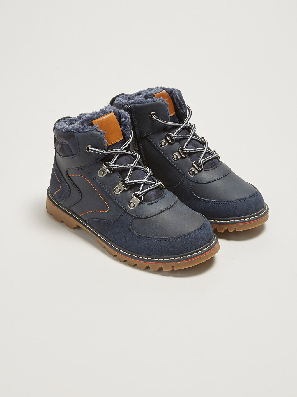 LCW STEPS Dekorativ Genähte Schnürsenkel Jungen Stiefel -W15875Z4-CRP