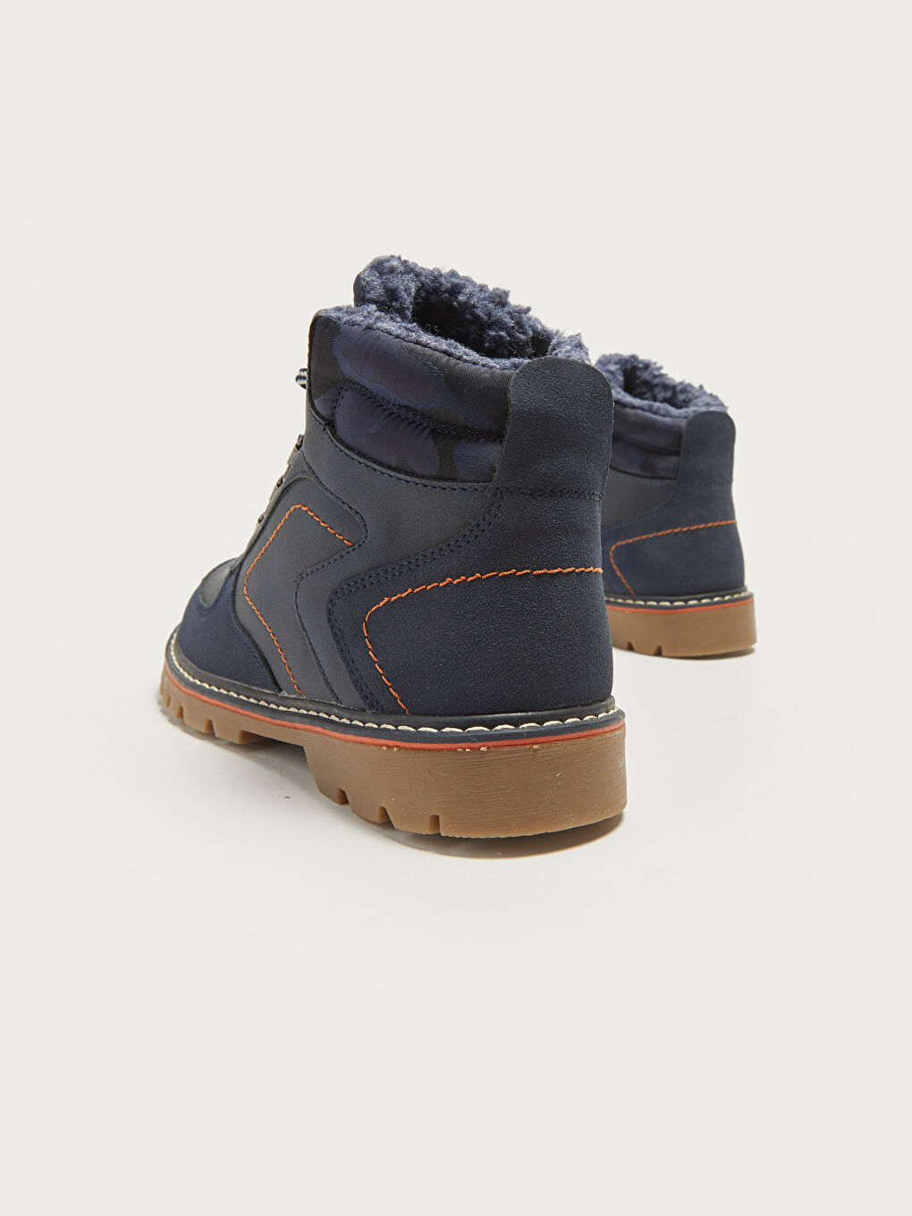 LCW STEPS Dekorativ Genähte Schnürsenkel Jungen Stiefel -W15875Z4-CRP