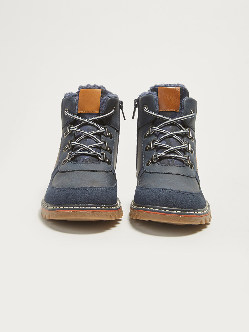 LCW STEPS Dekorativ Genähte Schnürsenkel Jungen Stiefel -W15875Z4-CRP