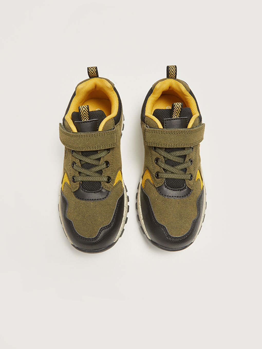 Geschnürte Klettverschluss-Wanderschuhe für Jungen-2