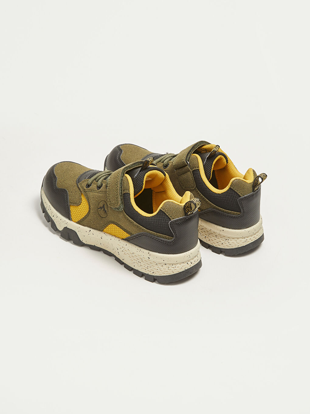 Geschnürte Klettverschluss-Wanderschuhe für Jungen-3