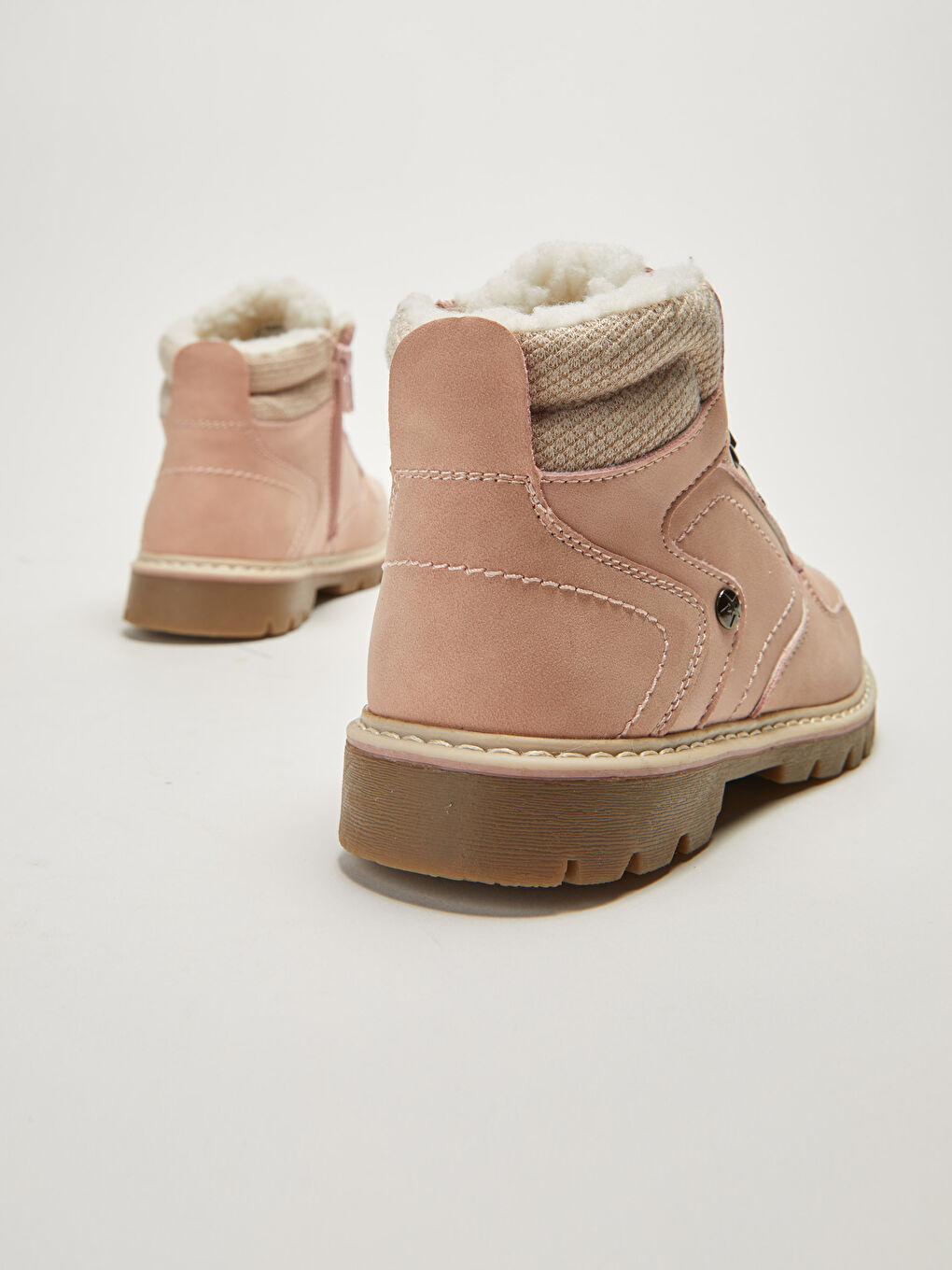 Ботинки-для девочек из искусственной кожи на шнуровке-3