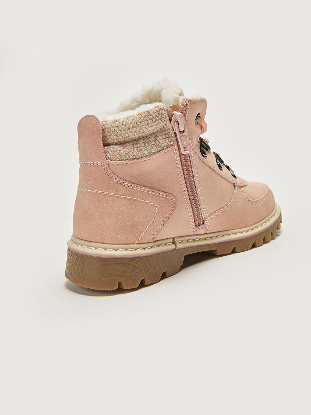 Ботинки-для девочек из искусственной кожи на шнуровке-4