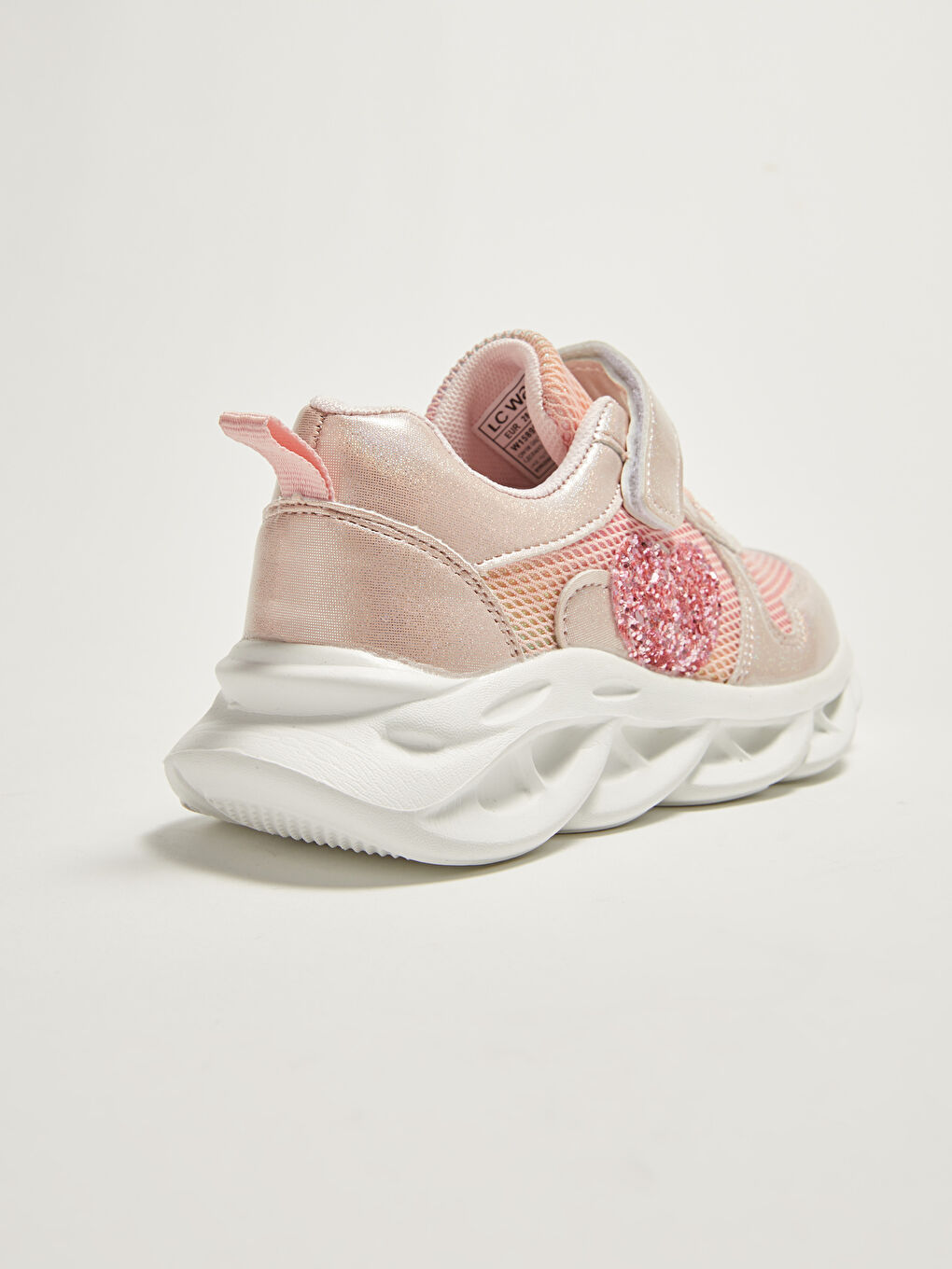LCW STEPS Mesh-besetzte Pailletten-Sneaker für Mädchen -W15899Z4-CRC