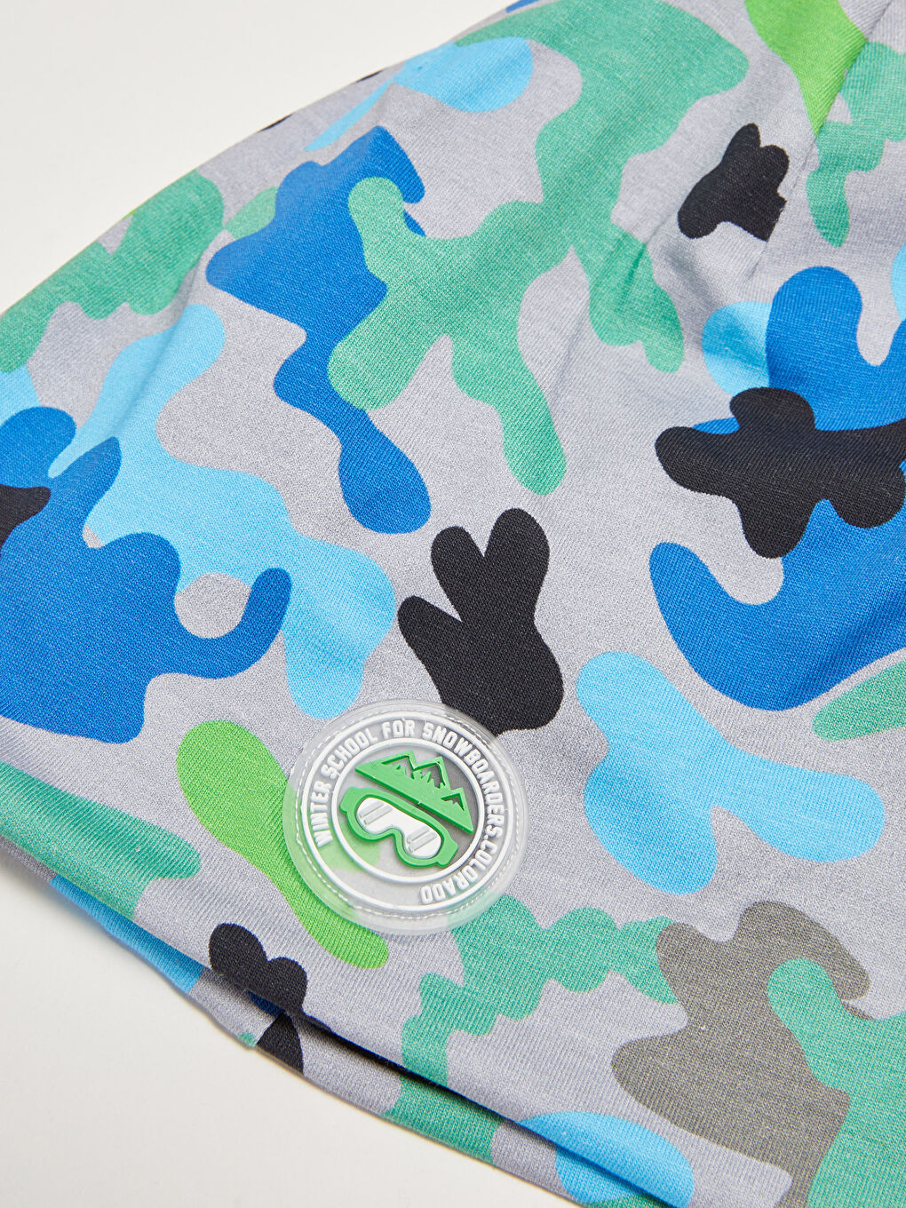 Boy’s Camo-Figured Beret-1