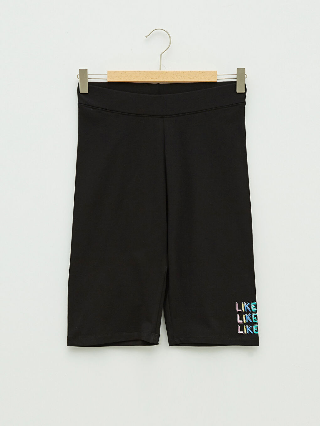 Женские леггинсы с эластичной резинкой на талии и принтом-6