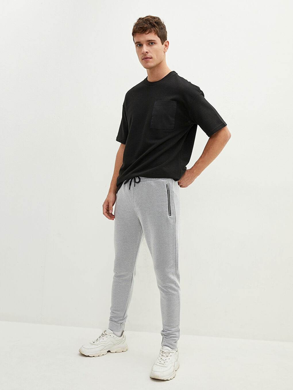 Pantalon de Survêtement Jogger Slim Pour Hommes-1