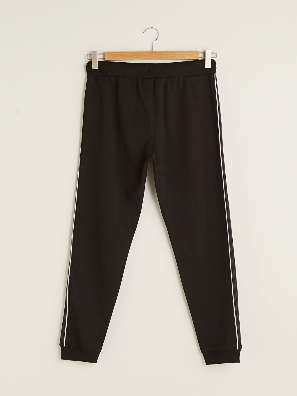 Siyah Slim Fit Erkek Jogger Eşofman Altı-6