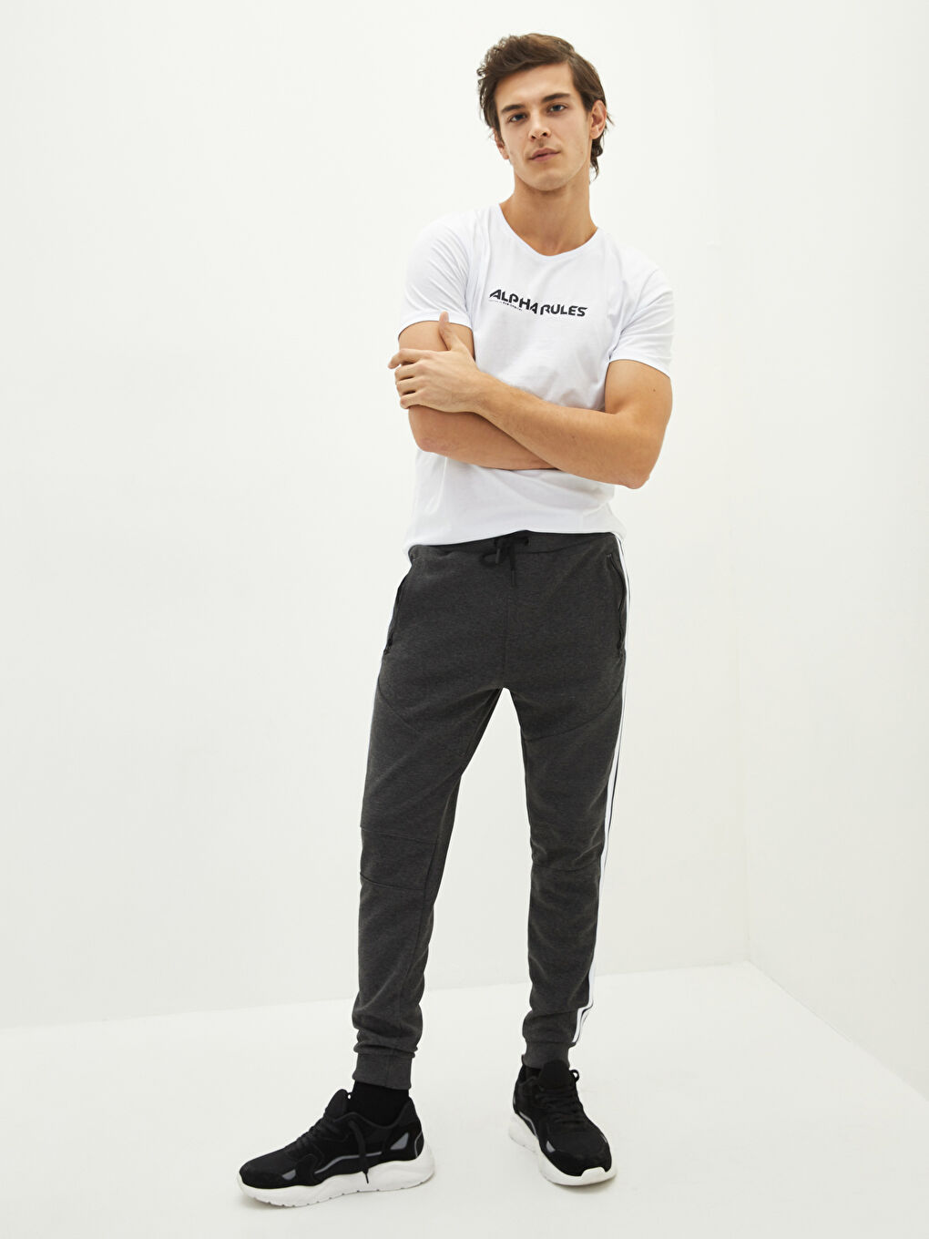 XSIDE Slim Fit Jogger Men's Trousers -W16052Z8-L8N