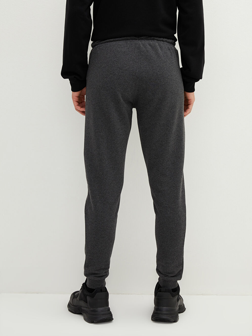 ерлерге арналған тар пішім джоггер спорттық шалбары-13