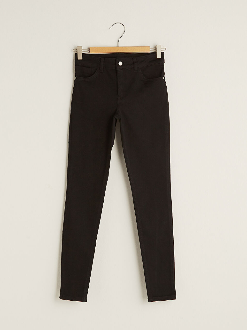 LCW Jeans كه‌مه‌ر مامناوه‌ند مەركوری باریکەڵە پۆش ئاپ فیت بۆ ژنان ڕۆدیۆ جینز پانتۆڵ -W16102Z8-327