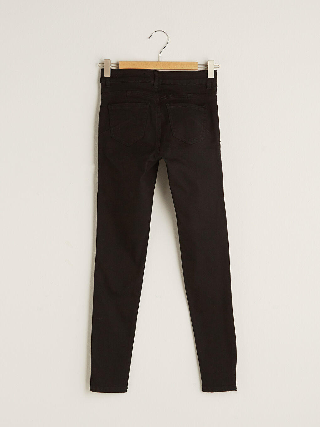 LCW Jeans كه‌مه‌ر مامناوه‌ند مەركوری باریکەڵە پۆش ئاپ فیت بۆ ژنان ڕۆدیۆ جینز پانتۆڵ -W16102Z8-327