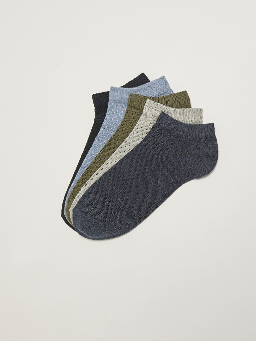 Chaussettes de Baskets pour Hommes Lot de 5 pièces