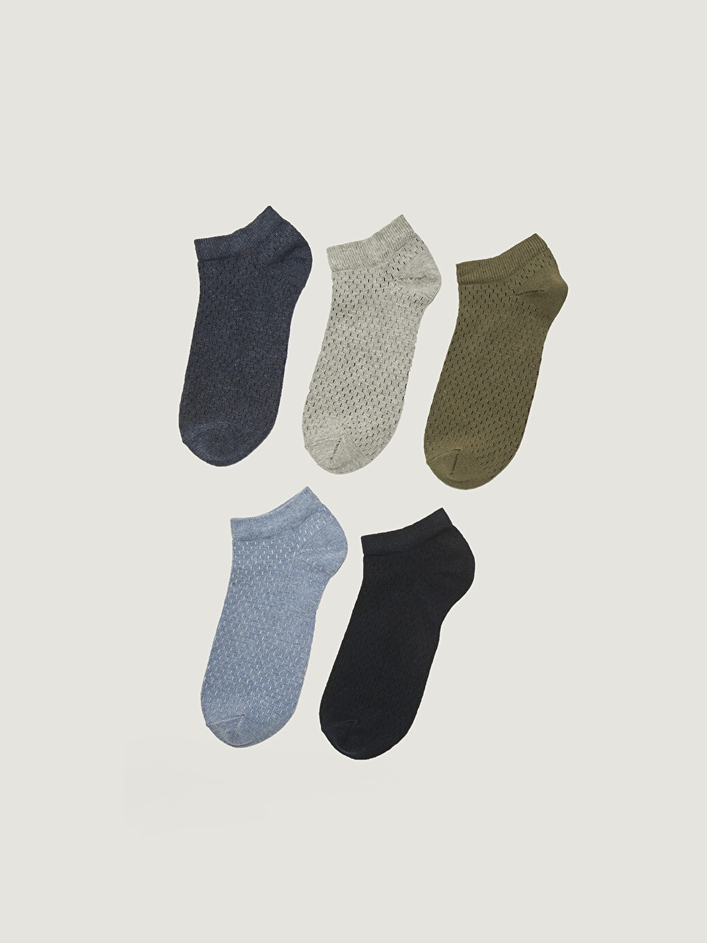 Chaussettes de Baskets pour Hommes Lot de 5 pièces-1