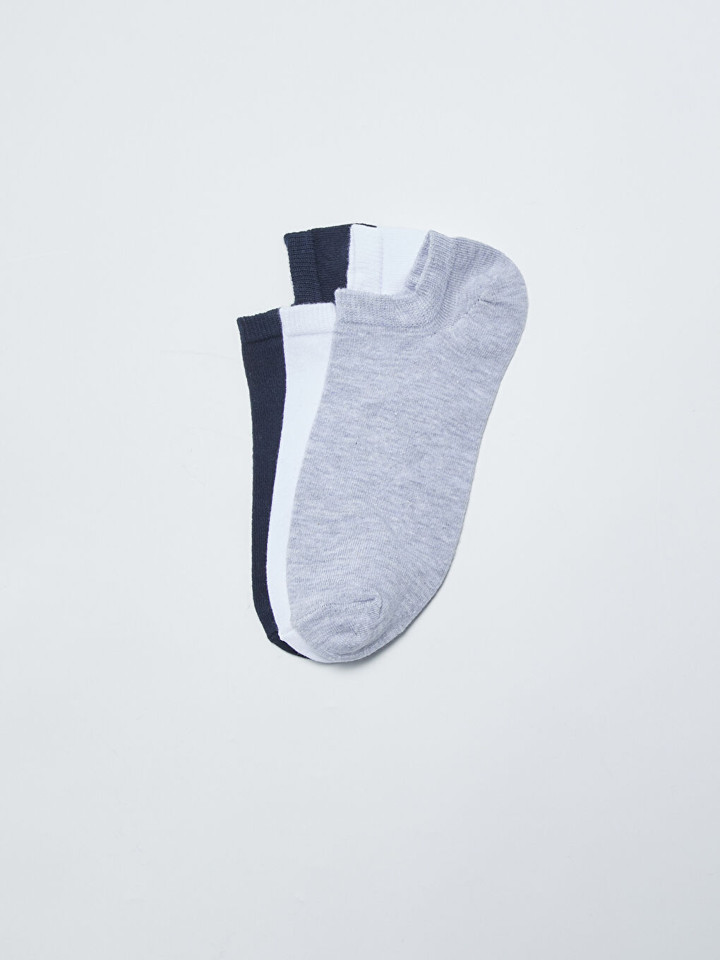 Karışık Erkek Sneaker Çorap 3'lü