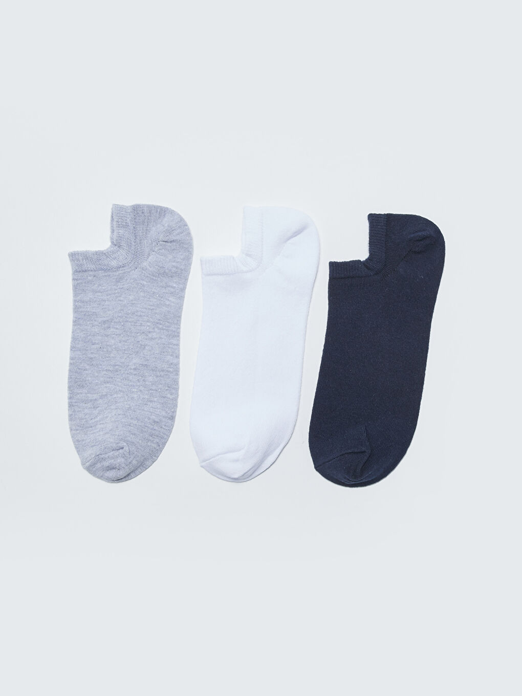 Karışık Erkek Sneaker Çorap 3'lü-1