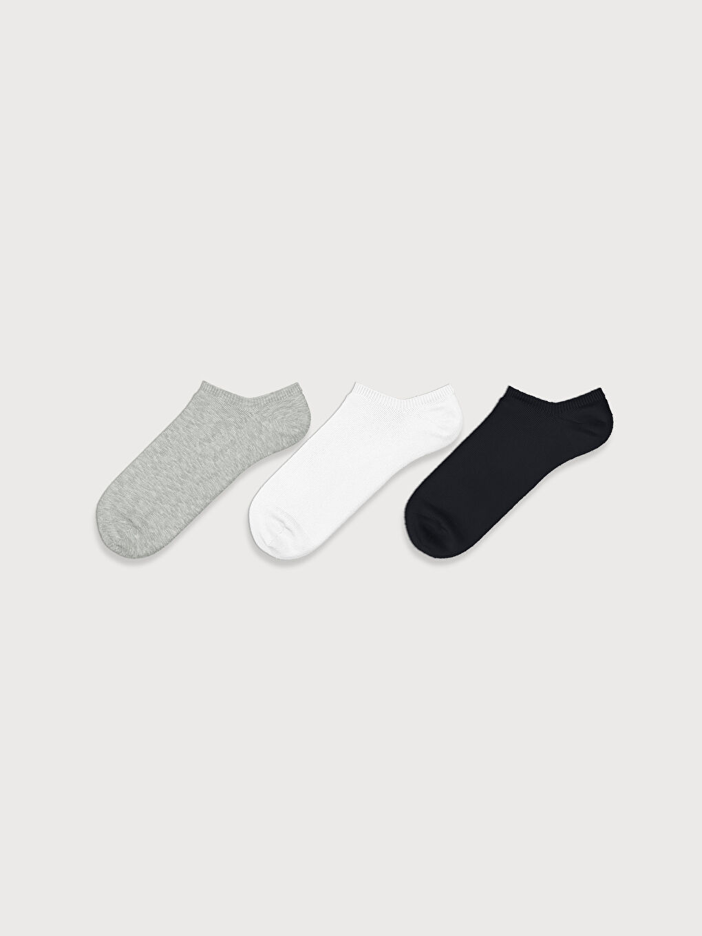 Karışık Erkek Sneaker Çorap 3'lü-4