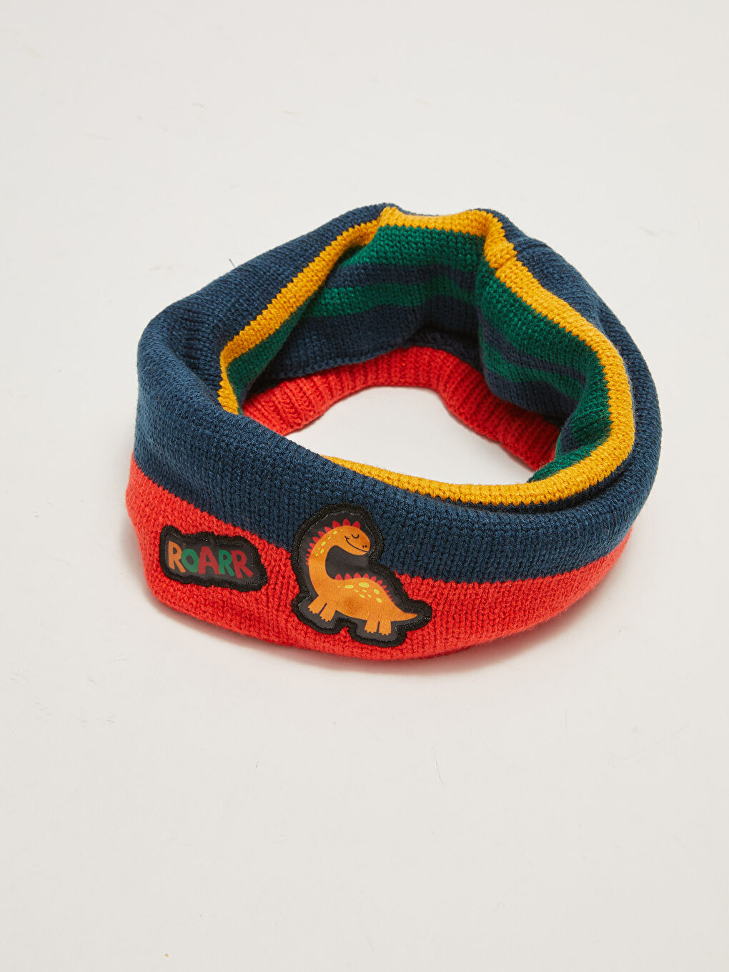 Boy's Dinosaur Printed Snood