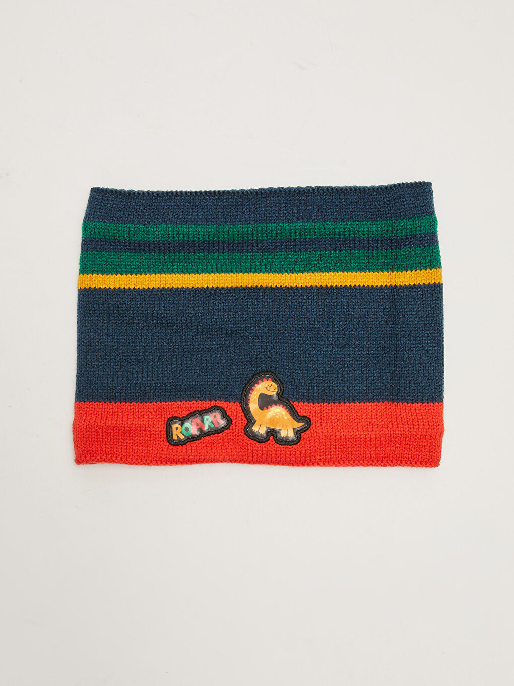 Boy's Dinosaur Printed Snood-2