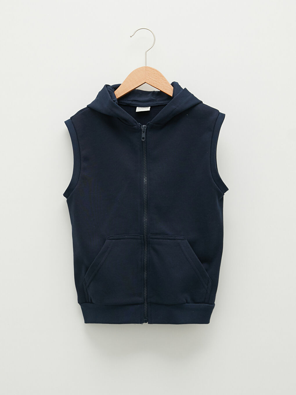 LCW Kids Hooded Basic Boys' Waistcoat -W16291Z4-NOO