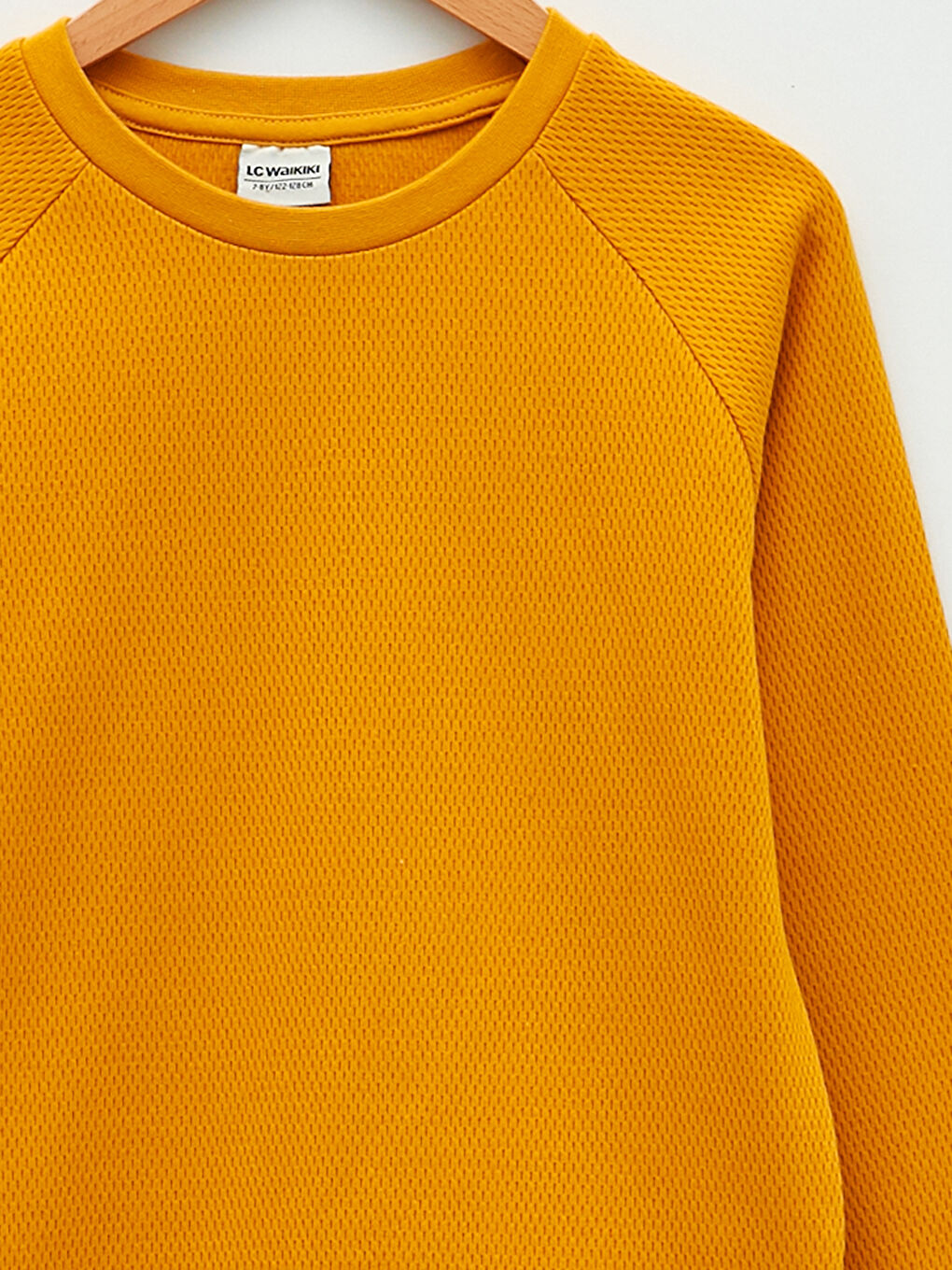 LCW Kids Crew Neck Basic Long Sleeve Boys' T-Shirt -W16297Z4-KG0