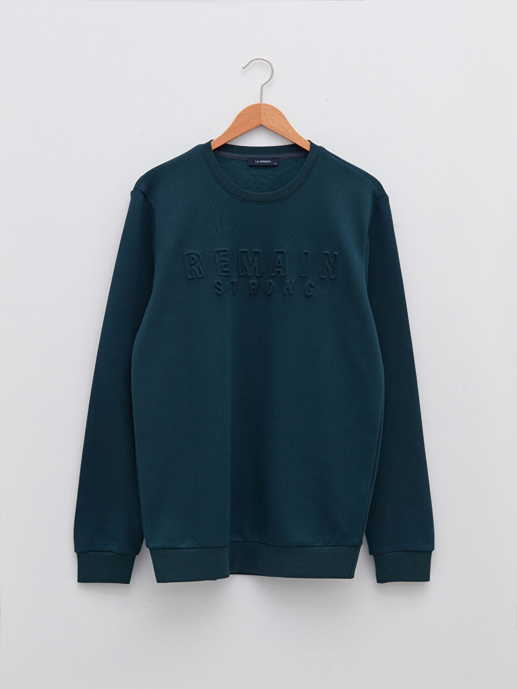 Crew Neck Long Sleeve Printed Men's Sweatshirt-5