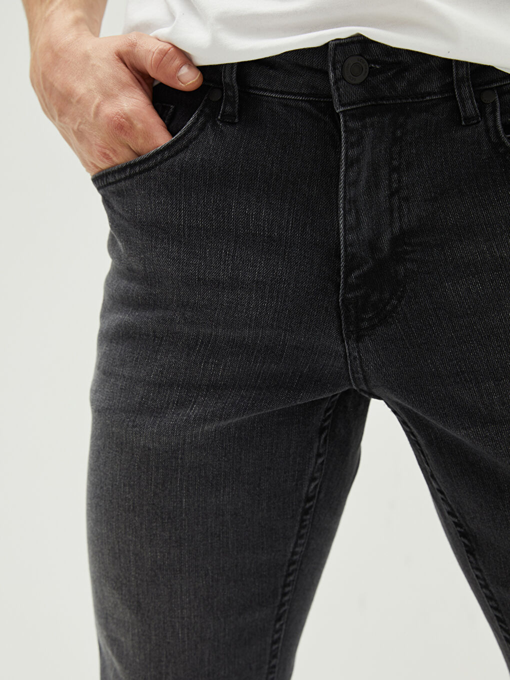 Slim Fit Jeans Für Herren-2