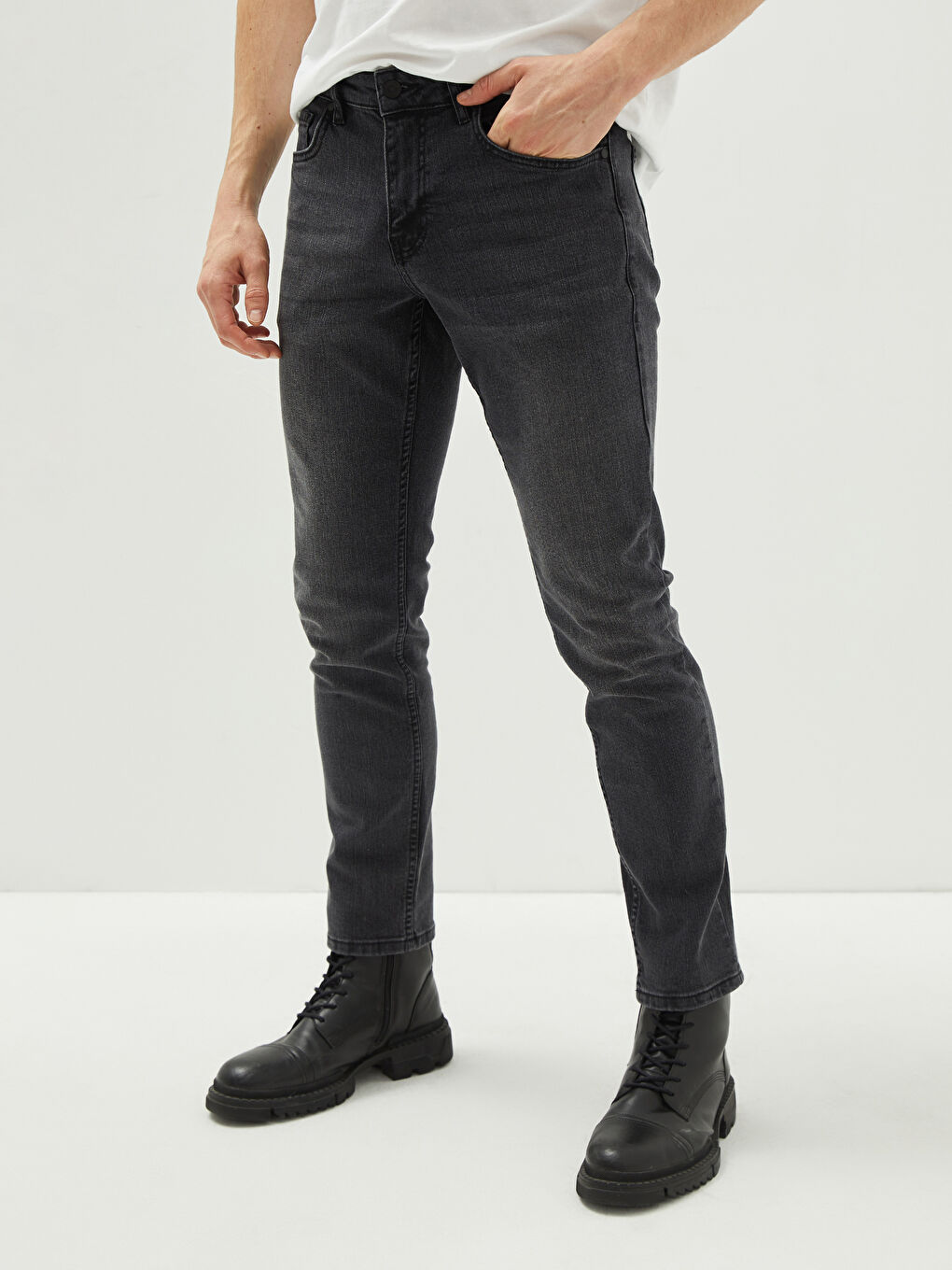 Slim Fit Jeans Für Herren-3