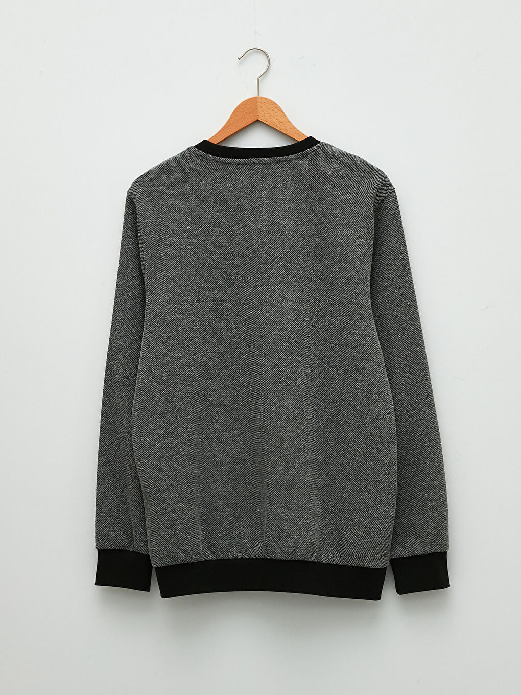 Crew Neck Long Sleeve Men's Sweatshirt-6