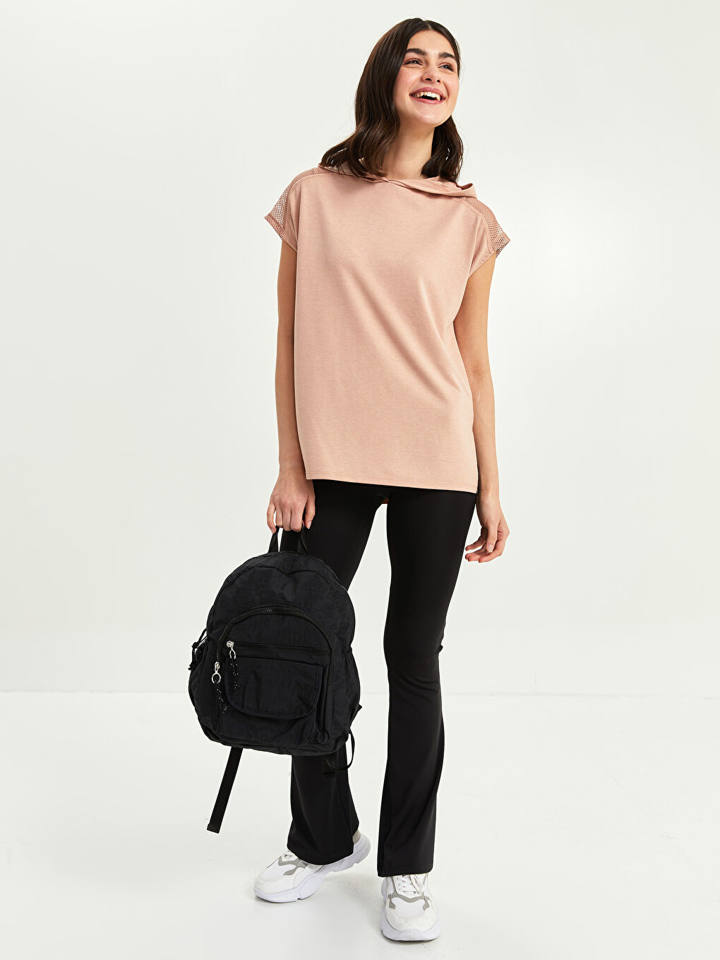 Siyah Kadın Sırt Çantası-1