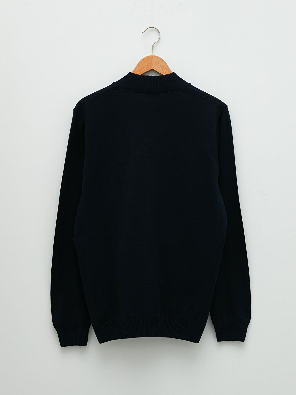 Standard Fit College Neck Men's Cardigan-6