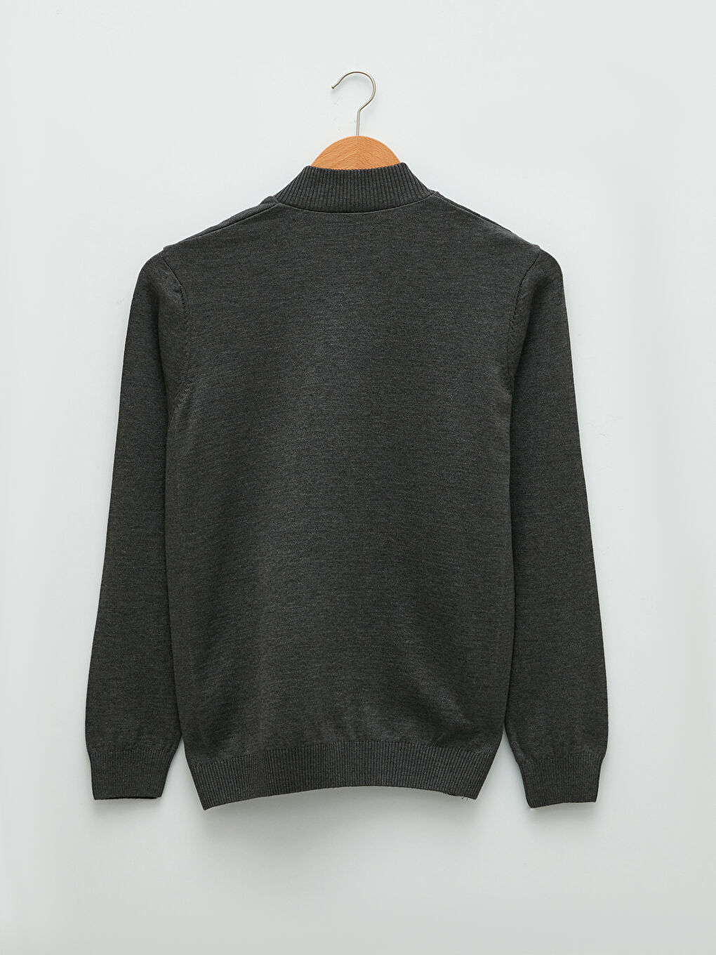 Standard Fit College Neck Men's Cardigan-6