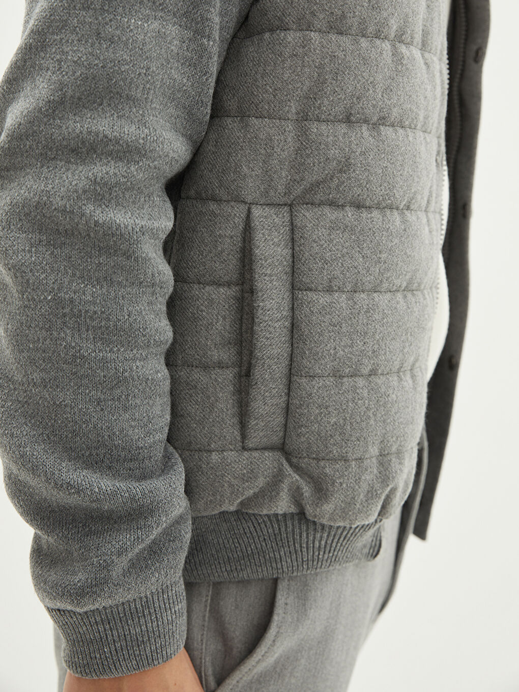 Muški Trikotažni Kaput Standardnog Kroja-3