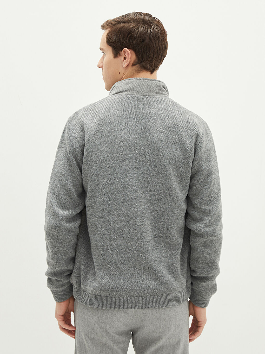 Muški Trikotažni Kaput Standardnog Kroja-4