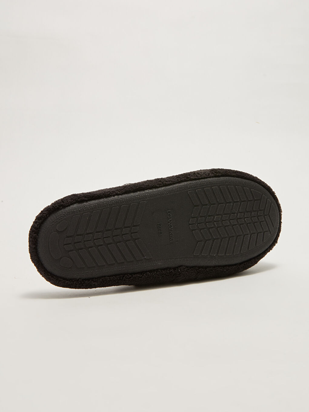 LCW STEPS Chaussons de maison pour hommes à devant fermé doublés en tricot -W16639Z8-CWN